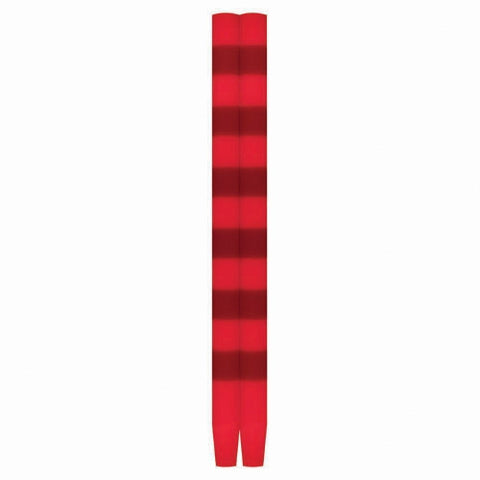 Ana Candles - Red Scarlet 6 Band Pageant Taper