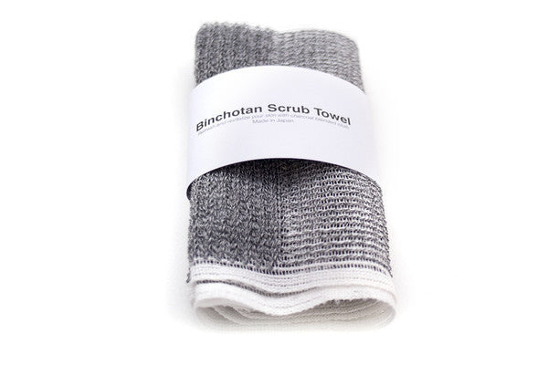 Morihata - Binchotan Charcoal Body Scrub Towel